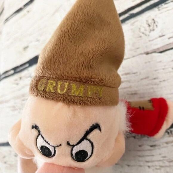 Vintage Grumpy and Doc Snow White Plush Dolls - Picture 2 of 6